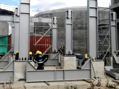 Estructuras metálicas en acero para montajes industriales en Bogotá, Colombia. Montajes, Ingeniería y Construcción. MIC SAS.
