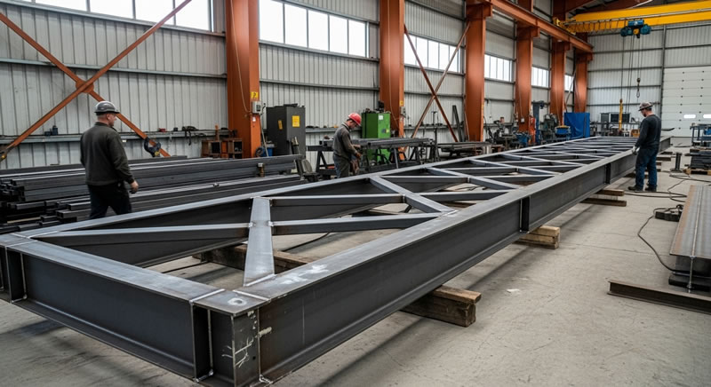 Fabricacion de viga reticulada de acero en taller especializado en Bogotá, Colombia. Montajes, Ingeniería y Construcción. MIC SAS. Fabricacion de viga reticulada de acero en taller especializado en Bogotá, Colombia. Montajes, Ingeniería y Construcción. MIC SAS.