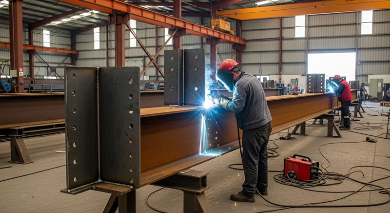 Soldadura de precision en la fabricacion de vigas de acero en Bogotá, Colombia. Montajes, Ingeniería y Construcción. MIC SAS. Soldadura de precision en la fabricacion de vigas de acero en Bogotá, Colombia. Montajes, Ingeniería y Construcción. MIC SAS.