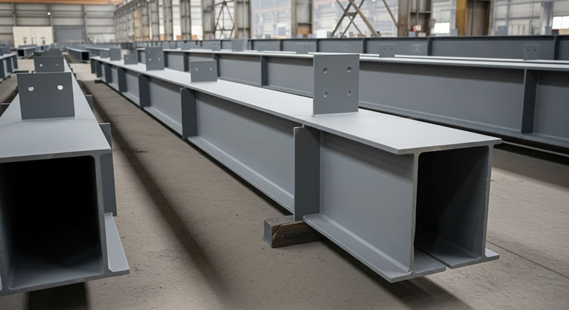 Vigas de acero prefabricadas con placas para conexiones apernadas en Bogotá, Colombia. Montajes, Ingeniería y Construcción. MIC SAS. Vigas de acero prefabricadas con placas para conexiones apernadas en Bogotá, Colombia. Montajes, Ingeniería y Construcción. MIC SAS.