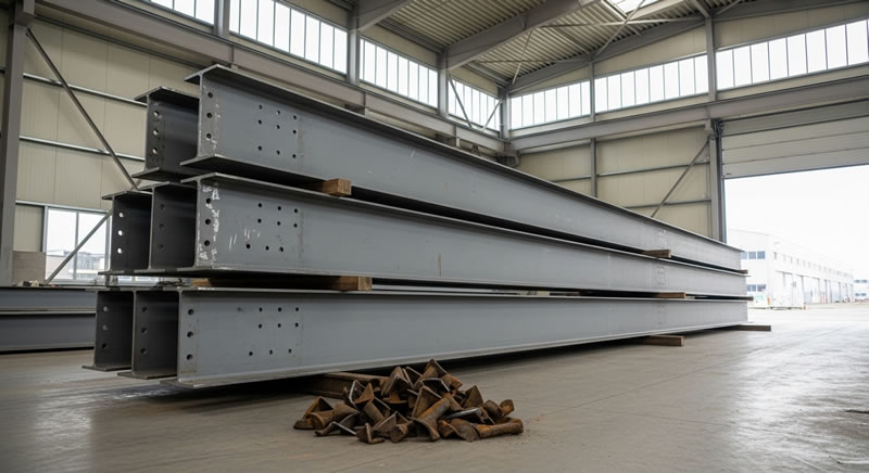 Vigas de acero prefabricadas con sandblasting listas para montaje en Bogotá, Colombia. Montajes, Ingeniería y Construcción. MIC SAS. Vigas de acero prefabricadas con sandblasting listas para montaje en Bogotá, Colombia. Montajes, Ingeniería y Construcción. MIC SAS.