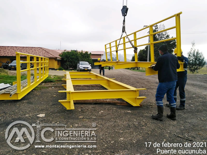Tipos de estructuras metálicas para el montaje de puentes en Bogotá, Colombia. Montajes, Ingeniería y Construcción. MIC SAS