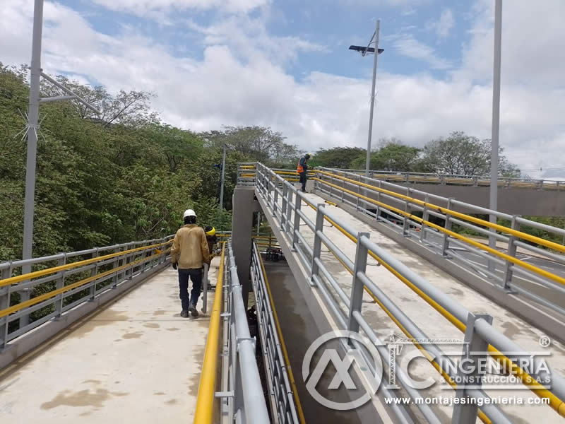 Fabricación y Diseño de Puentes Estructurales Metálicos en Bogotá, Colombia. Montajes, Ingeniería y Construcción. MIC SAS.
