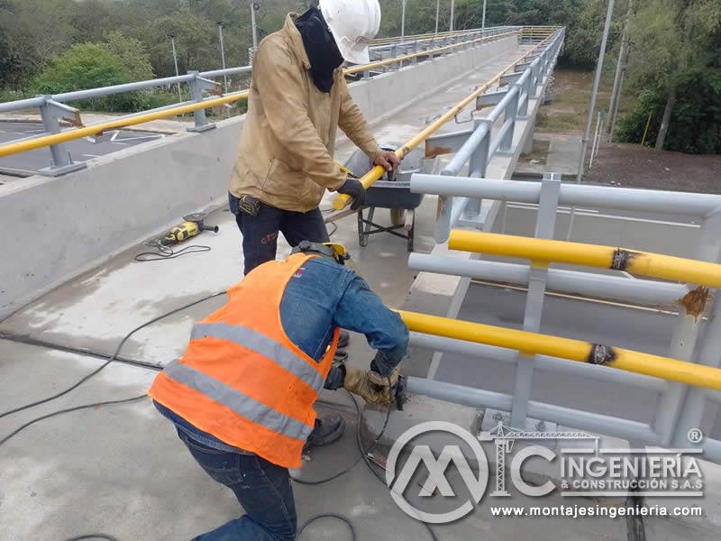 Fabricación y Diseño de Puentes Estructurales Metálicos en Bogotá, Colombia. Montajes, Ingeniería y Construcción. MIC SAS.