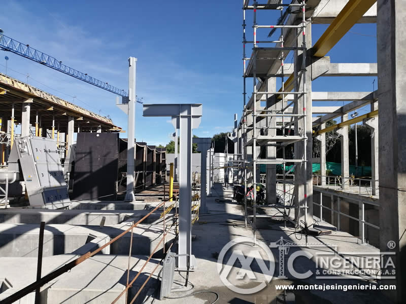 Cáculo de estructuras metálicas y planos de construcciones en acero en Bogotá, Colombia. Montajes, Ingeniería y Construcción. MIC SAS