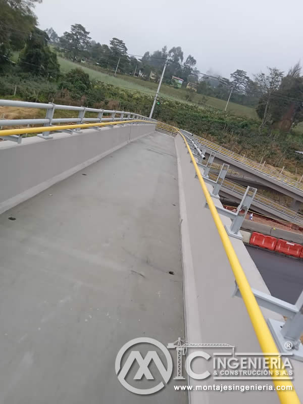 Soluciones Integrales de Estructura Metálica para Puentes Peatonales en Bogotá, Colombia. Montajes, Ingeniería y Construcción. MIC SAS.