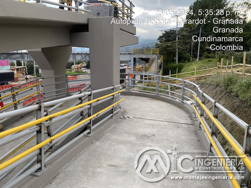 Beneficios de construcción de puentes peatonales en Bogotá, Colombia. Montajes, Ingeniería y Construcción. MIC SAS.