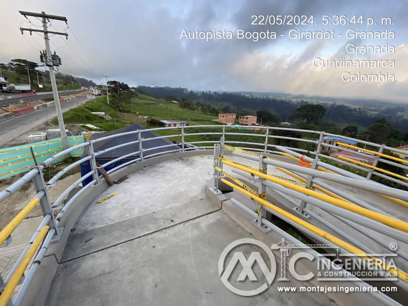 Beneficios de construcción de puentes peatonales en Bogotá, Colombia. Montajes, Ingeniería y Construcción. MIC SAS.