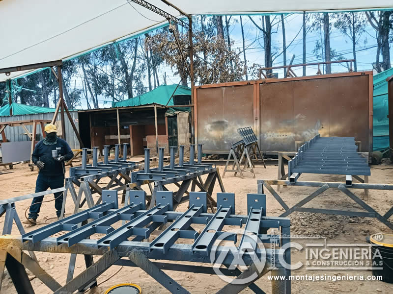 Componentes Industriales Metálicos para la Construcción de Puentes Peatonales en Bogotá. Montajes, Ingeniería y Construcción MIC SAS. Componentes Industriales Metálicos para la Construcción de Puentes Peatonales en Bogotá. Montajes, Ingeniería y Construcción MIC SAS.