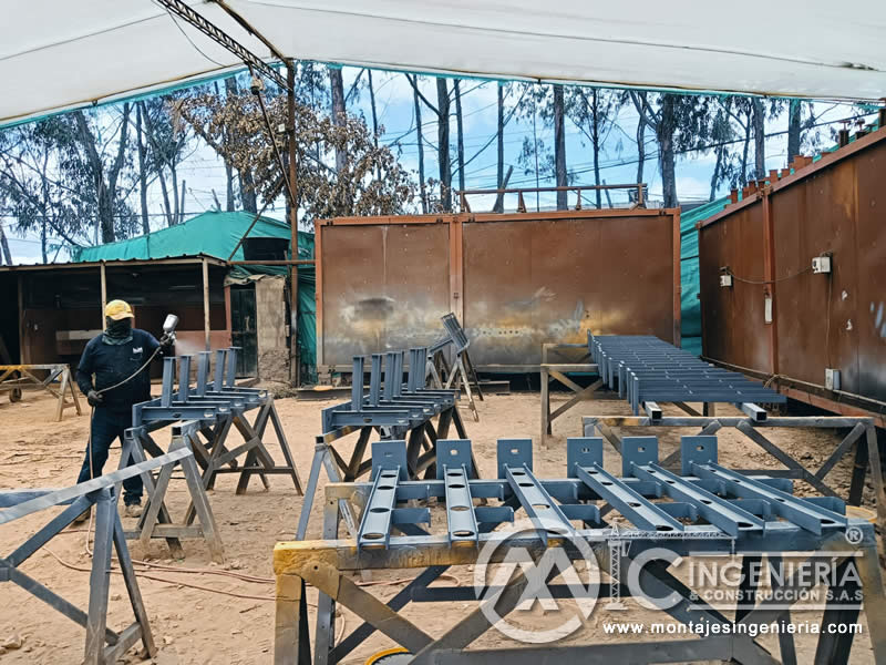 Componentes Industriales Metálicos para la Construcción de Puentes Peatonales en Bogotá. Montajes, Ingeniería y Construcción MIC SAS. Componentes Industriales Metálicos para la Construcción de Puentes Peatonales en Bogotá. Montajes, Ingeniería y Construcción MIC SAS.