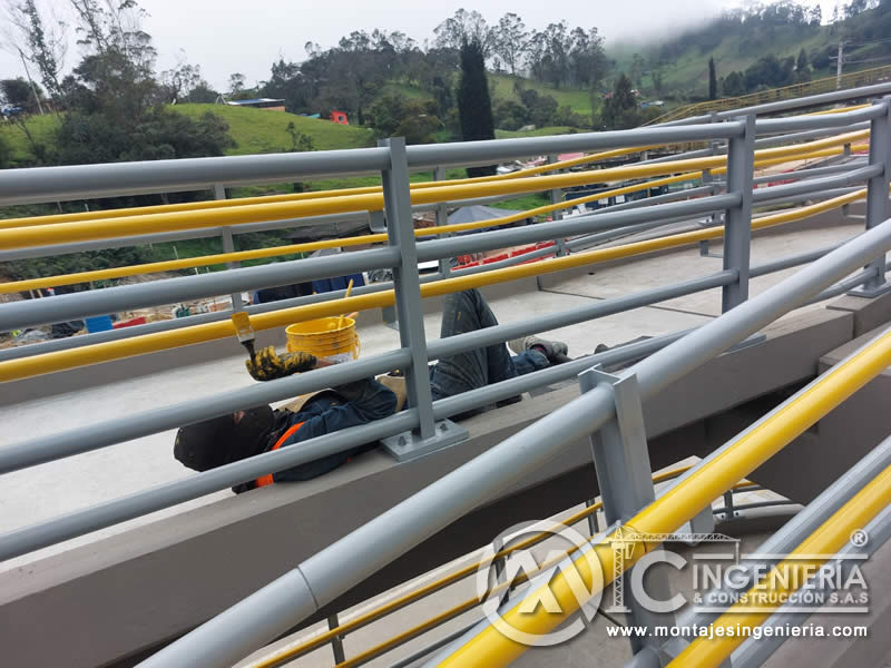 Mantenimiento de puentes peatonales para garantizar su durabilidad en Bogotá, Colombia. Montajes, Ingeniería y Construcción. MIC SAS. Mantenimiento de puentes peatonales para garantizar su durabilidad en Bogotá, Colombia. Montajes, Ingeniería y Construcción. MIC SAS.