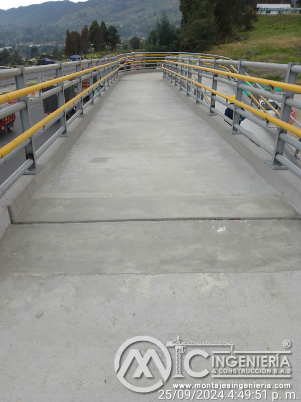 Mantenimiento de puentes peatonales para garantizar su durabilidad en Bogotá, Colombia. Montajes, Ingeniería y Construcción. MIC SAS. Mantenimiento de puentes peatonales para garantizar su durabilidad en Bogotá, Colombia. Montajes, Ingeniería y Construcción. MIC SAS.