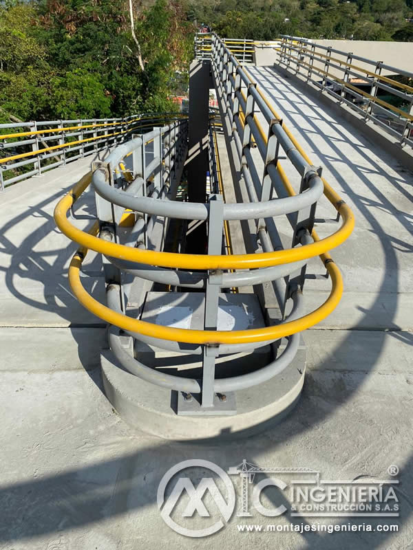 Construcción de puentes y pasarelas peatonales con materiales metálicos en Bogotá, Colombia. Montajes Ingeniería y Construcción. MIC SAS. Construcción de puentes y pasarelas peatonales con materiales metálicos en Bogotá, Colombia. Montajes Ingeniería y Construcción. MIC SAS.