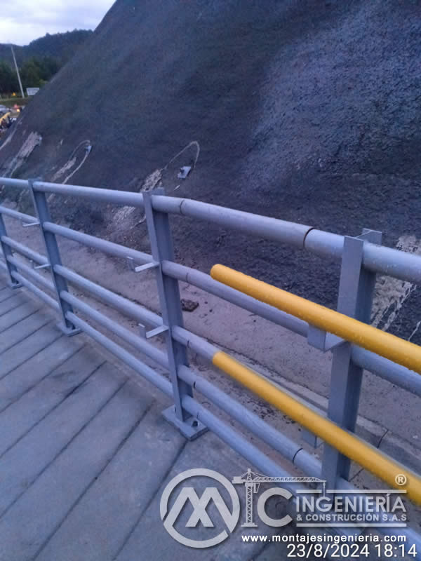Construcción de puentes y pasarelas peatonales con materiales metálicos en Bogotá, Colombia. Montajes Ingeniería y Construcción. MIC SAS. Construcción de puentes y pasarelas peatonales con materiales metálicos en Bogotá, Colombia. Montajes Ingeniería y Construcción. MIC SAS.