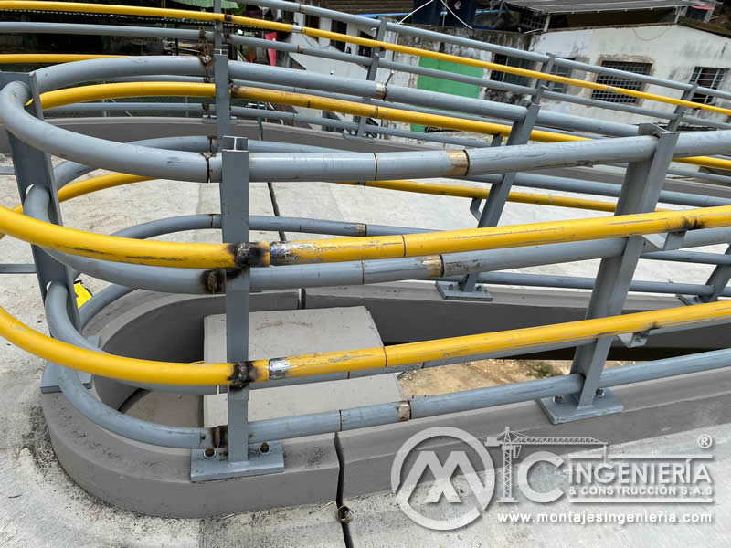 Durabilidad y resistencia en la construcción metálica de accesorios en puentes peatonales en Bogotá, Colombia. Montajes Ingeniería y Construcción. MIC SAS. Durabilidad y resistencia en la construcción metálica de accesorios en puentes peatonales en Bogotá, Colombia. Montajes Ingeniería y Construcción. MIC SAS.