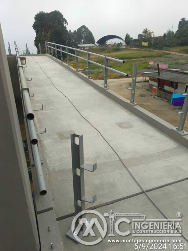 Durabilidad y resistencia en la construcción metálica de accesorios en puentes peatonales en Bogotá, Colombia. Montajes Ingeniería y Construcción. MIC SAS. Durabilidad y resistencia en la construcción metálica de accesorios en puentes peatonales en Bogotá, Colombia. Montajes Ingeniería y Construcción. MIC SAS.