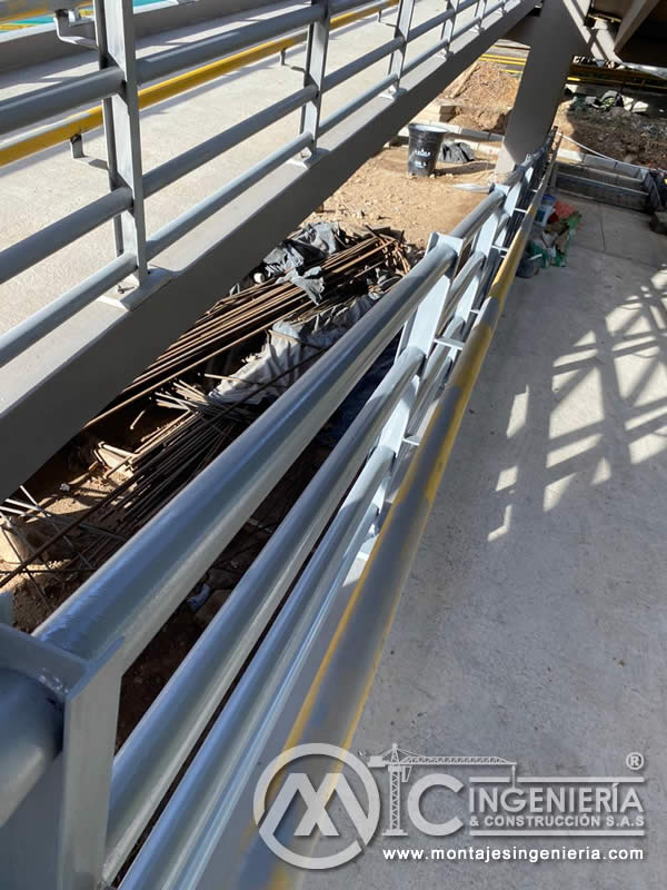 Ensamblaje y montaje de elementos metálicos para puentes y pasarelas peatonales en Bogotá, Colombia. Montajes Ingeniería y Construcción. MIC SAS. Ensamblaje y montaje de elementos metálicos para puentes y pasarelas peatonales en Bogotá, Colombia. Montajes Ingeniería y Construcción. MIC SAS.
