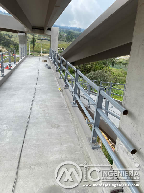 Ensamblaje y montaje de elementos metálicos para puentes y pasarelas peatonales en Bogotá, Colombia. Montajes Ingeniería y Construcción. MIC SAS. Ensamblaje y montaje de elementos metálicos para puentes y pasarelas peatonales en Bogotá, Colombia. Montajes Ingeniería y Construcción. MIC SAS.