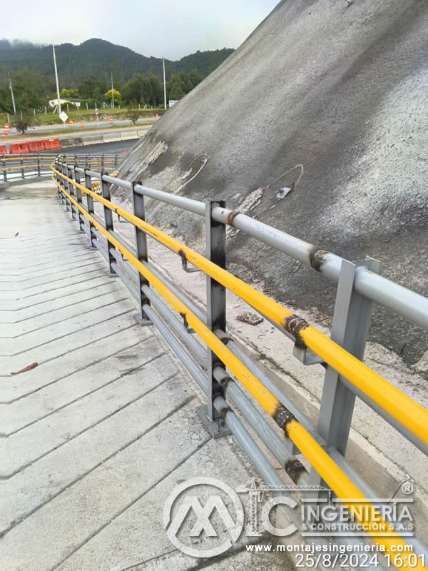 Fabricación y construcción de estructuras y componentes metálicos de puentes peatonales en Bogotá, Colombia. Montajes Ingeniería y Construcción. MIC SAS. Fabricación y construcción de estructuras y componentes metálicos de puentes peatonales en Bogotá, Colombia. Montajes Ingeniería y Construcción. MIC SAS.