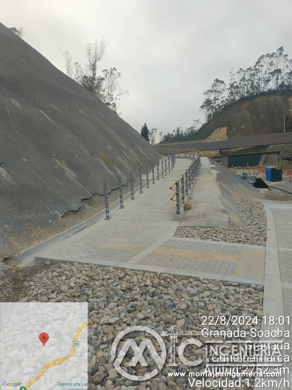 Reparación de daños y reforzamiento estructural metalico en puentes peatonales en Bogotá, Colombia. Montajes Ingeniería y Construcción. MIC SAS. Reparación de daños y reforzamiento estructural metalico en puentes peatonales en Bogotá, Colombia. Montajes Ingeniería y Construcción. MIC SAS.