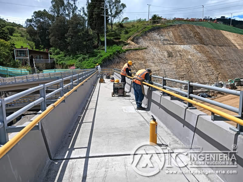 Construcción de puentes peatonales en acero para mejorar la conectividad en Bogotá, Colombia. Montajes, Ingeniería y Construcción. MIC SAS. Construcción de puentes peatonales en acero para mejorar la conectividad en Bogotá, Colombia. Montajes, Ingeniería y Construcción. MIC SAS.