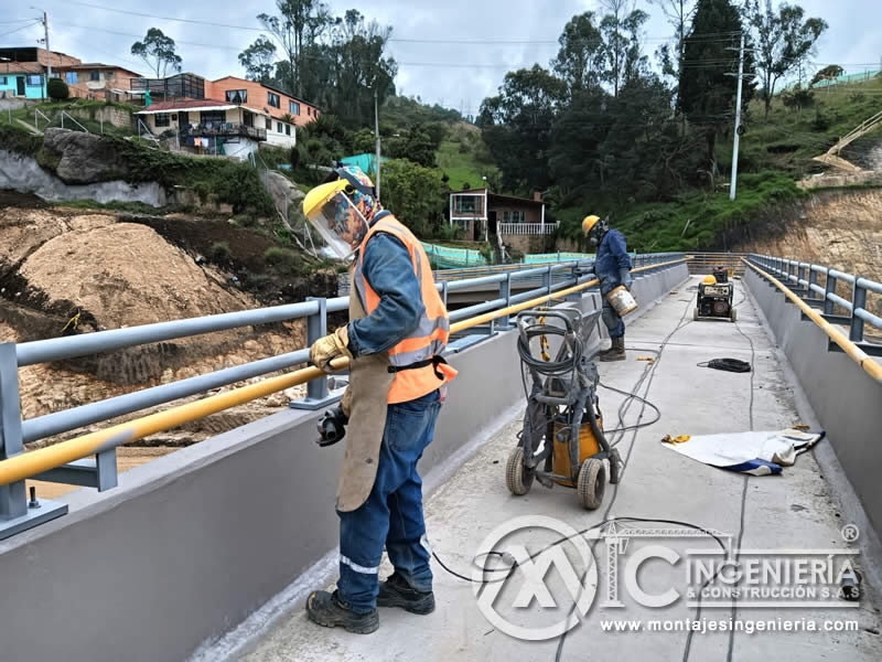 Construcción de puentes peatonales en acero para mejorar la conectividad en Bogotá, Colombia. Montajes, Ingeniería y Construcción. MIC SAS. Construcción de puentes peatonales en acero para mejorar la conectividad en Bogotá, Colombia. Montajes, Ingeniería y Construcción. MIC SAS.