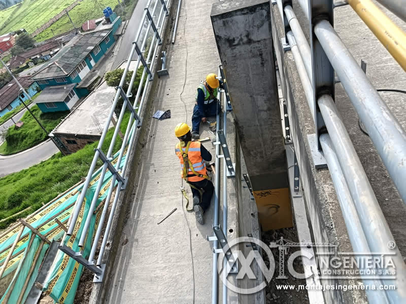 Accesorios metálicos para puentes peatonales, elementos clave en su estructura en Bogotá, Colombia. Montajes, Ingeniería y Construcción. MIC SAS. Accesorios metálicos para puentes peatonales, elementos clave en su estructura en Bogotá, Colombia. Montajes, Ingeniería y Construcción. MIC SAS.