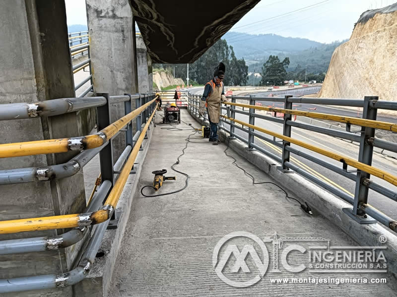 Diseño y construcción de puentes peatonales metálicos, fusión perfecta en Bogotá, Colombia. Montajes, Ingeniería y Construcción. MIC SAS. Diseño y construcción de puentes peatonales metálicos, fusión perfecta en Bogotá, Colombia. Montajes, Ingeniería y Construcción. MIC SAS.