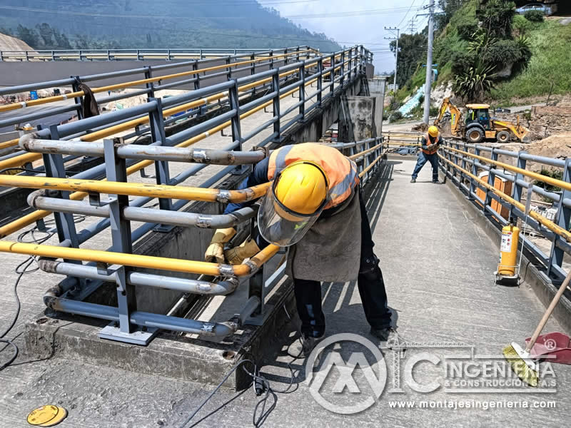 Puentes peatonales estructurales metálicos, soluciones a la medida para Bogotá, Colombia. Montajes, Ingeniería y Construcción. MIC SAS. Puentes peatonales estructurales metálicos, soluciones a la medida para Bogotá, Colombia. Montajes, Ingeniería y Construcción. MIC SAS.