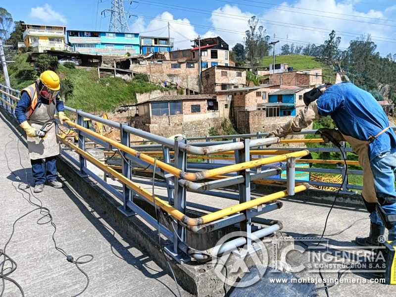 Puentes peatonales estructurales metálicos, soluciones a la medida para Bogotá, Colombia. Montajes, Ingeniería y Construcción. MIC SAS. Puentes peatonales estructurales metálicos, soluciones a la medida para Bogotá, Colombia. Montajes, Ingeniería y Construcción. MIC SAS.