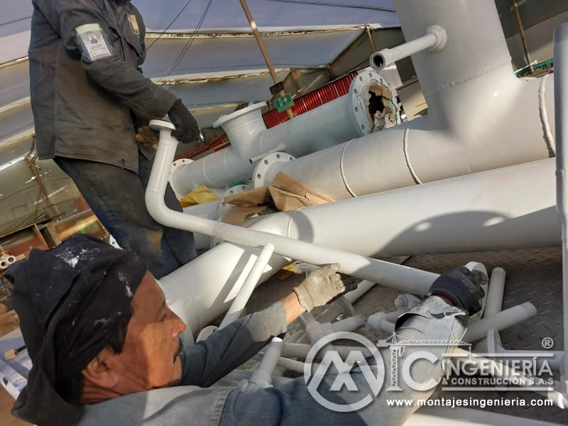 Acabados con Pintura Profesional en Componentes Estructurales Metálicos para Tuberías Petroleras. Montajes, Ingeniería y Construcción. MIC SAS. Acabados con Pintura Profesional en Componentes Estructurales Metálicos para Tuberías Petroleras. Montajes, Ingeniería y Construcción. MIC SAS.