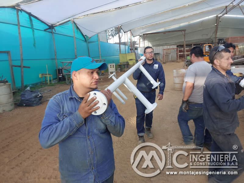 Acabados con Pintura Profesional en Componentes Estructurales Metálicos para Tuberías Petroleras. Montajes, Ingeniería y Construcción. MIC SAS. Acabados con Pintura Profesional en Componentes Estructurales Metálicos para Tuberías Petroleras. Montajes, Ingeniería y Construcción. MIC SAS.