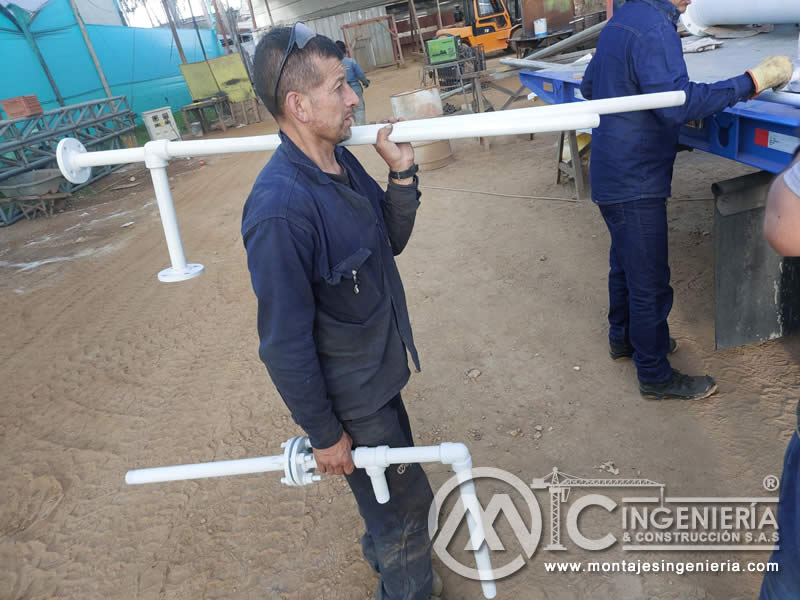Acabados con Pintura Profesional en Componentes Estructurales Metálicos para Tuberías Petroleras. Montajes, Ingeniería y Construcción. MIC SAS. Acabados con Pintura Profesional en Componentes Estructurales Metálicos para Tuberías Petroleras. Montajes, Ingeniería y Construcción. MIC SAS.