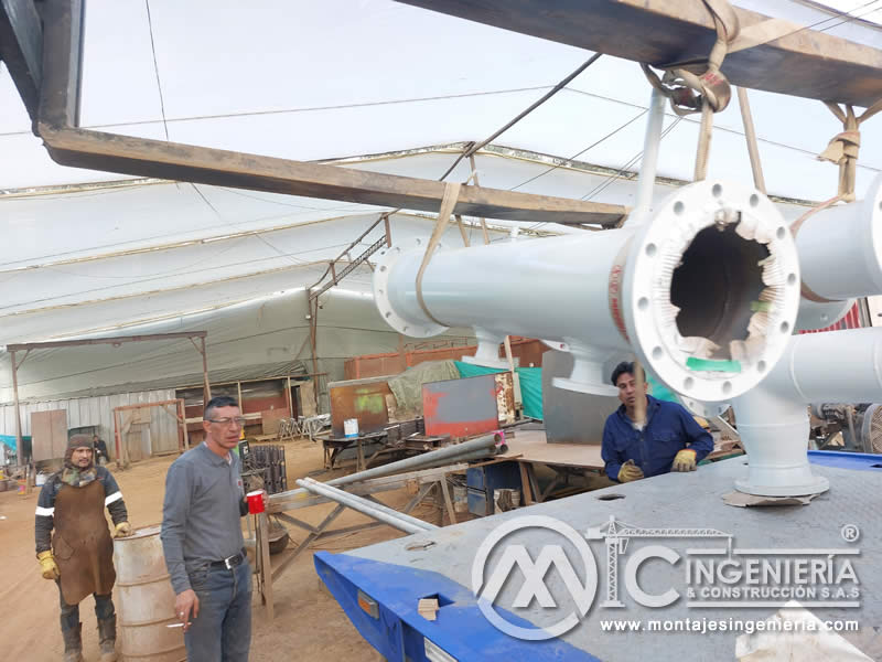 Acabados con Pintura Profesional en Componentes Estructurales Metálicos para Tuberías Petroleras. Montajes, Ingeniería y Construcción. MIC SAS. Acabados con Pintura Profesional en Componentes Estructurales Metálicos para Tuberías Petroleras. Montajes, Ingeniería y Construcción. MIC SAS.