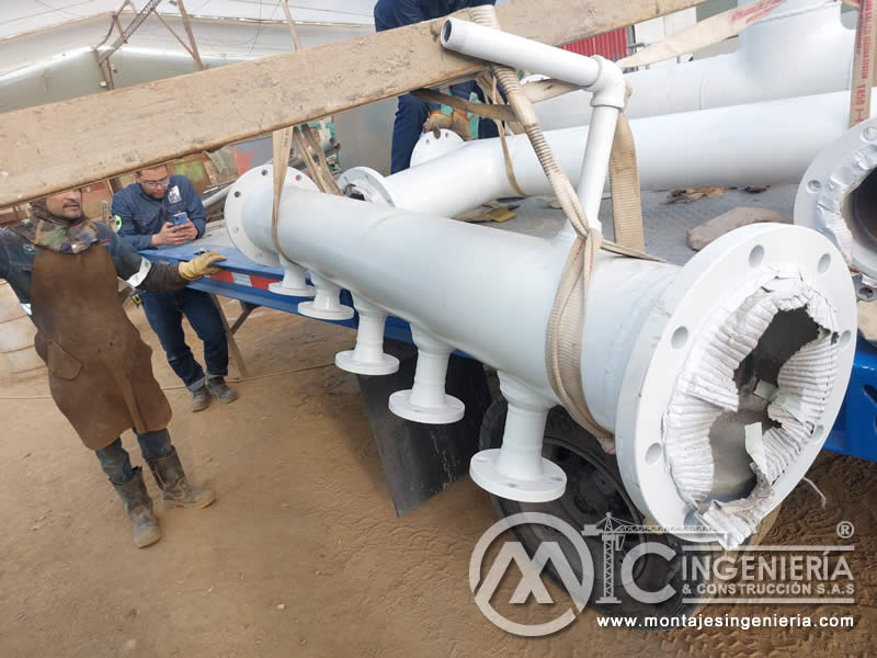 Acabados con Pintura Profesional en Componentes Estructurales Metálicos para Tuberías Petroleras. Montajes, Ingeniería y Construcción. MIC SAS. Acabados con Pintura Profesional en Componentes Estructurales Metálicos para Tuberías Petroleras. Montajes, Ingeniería y Construcción. MIC SAS.