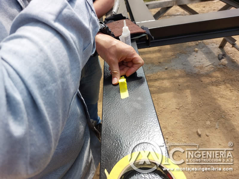 Acabados con Pintura Profesional en Componentes Estructurales Metálicos para Tuberías Petroleras. Montajes, Ingeniería y Construcción. MIC SAS. Acabados con Pintura Profesional en Componentes Estructurales Metálicos para Tuberías Petroleras. Montajes, Ingeniería y Construcción. MIC SAS.