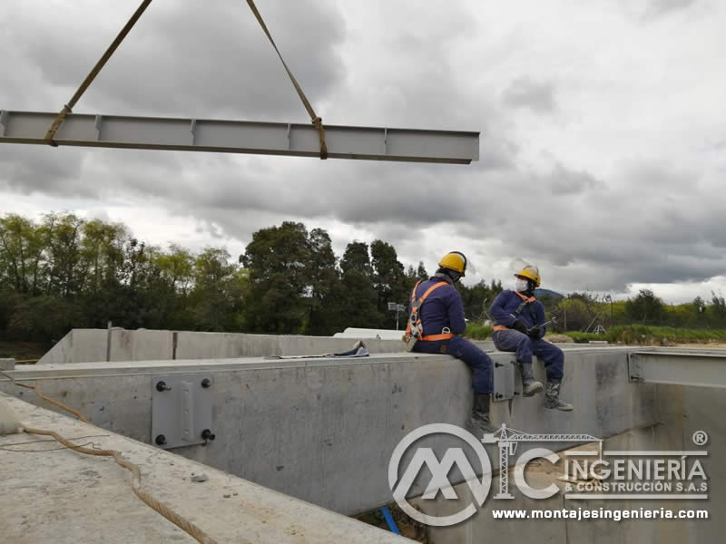 Estructuras de construcción y perfiles de acero estructural en Bogotá, Colombia. Montajes, Ingeniería y Construcción. MIC SAS