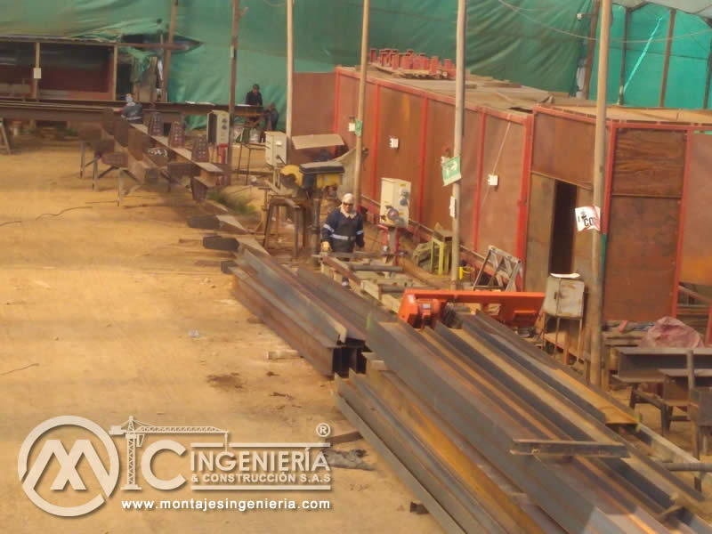 Fabricaciones metalmecánicas en Bogotá, Colombia. Montajes, Ingeniería y Construcción. MIC SAS.