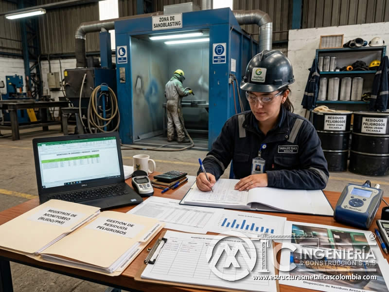 Informes de cumplimiento ambiental en sandblasting con registros de monitoreo y controles en Bogotá, Colombia. Montajes, Ingeniería y Construcción. MIC SAS. Informes de cumplimiento ambiental en sandblasting con registros de monitoreo y controles en Bogotá, Colombia. Montajes, Ingeniería y Construcción. MIC SAS.